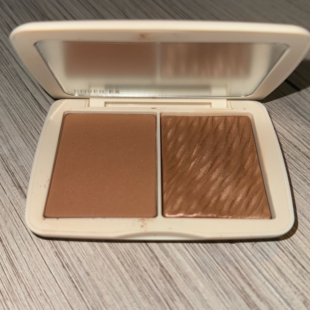 Cover fx monochromatic bronzer duo. Sunkissed bronze